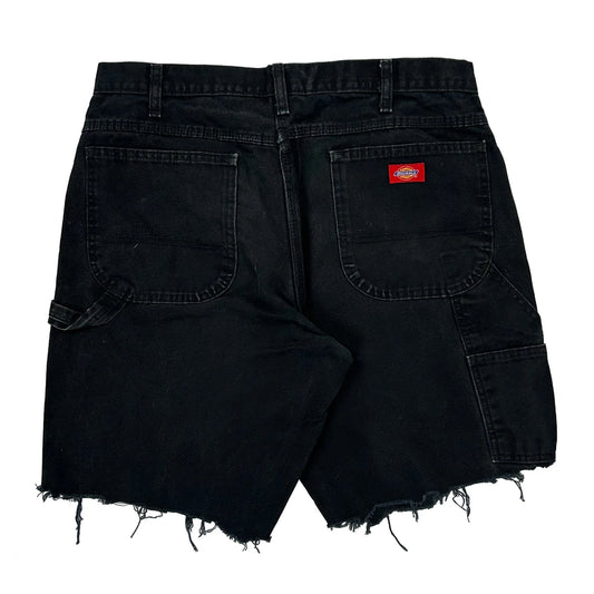 Dickies Carpenter Shorts - 34W 11L Black Cotton