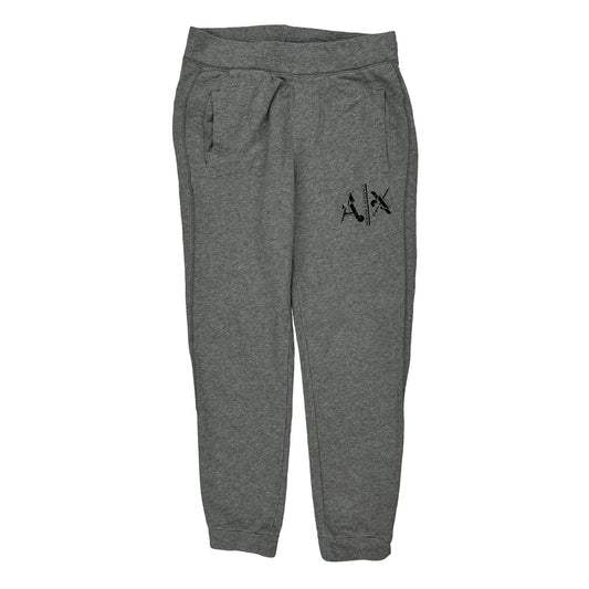 Armani Exchange Joggers - Small Grey Cotton Blend