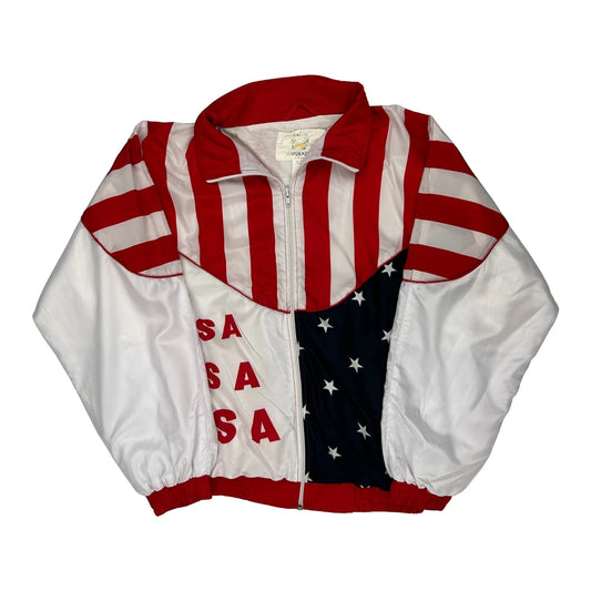 Usa South Harbour Shell Jacket - Medium Multicoloured Polyester