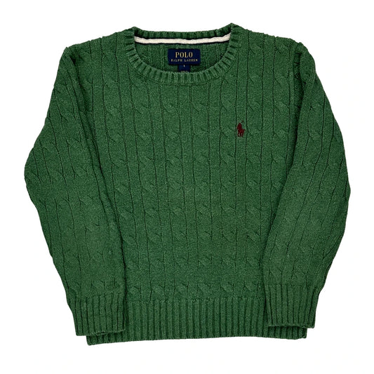 Age 5 Polo By Ralph Lauren Jumper - Small Green Cotton