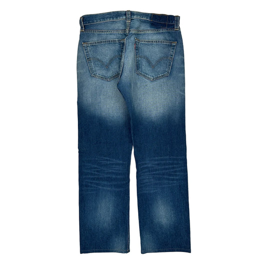 501 Levis Jeans - 34W 32L Blue Cotton