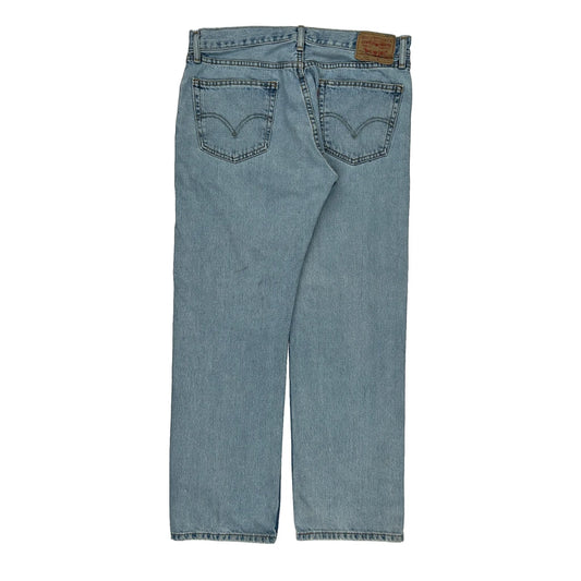 505 Levis Jeans - 34W 29L Light Wash Cotton