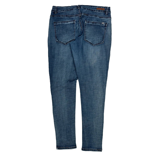 American Eagle Skinny Jeans - 33W UK 14 Blue Cotton