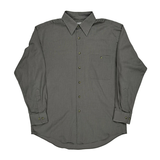 Yves Saint Laurent Shirt - Medium Grey Cotton