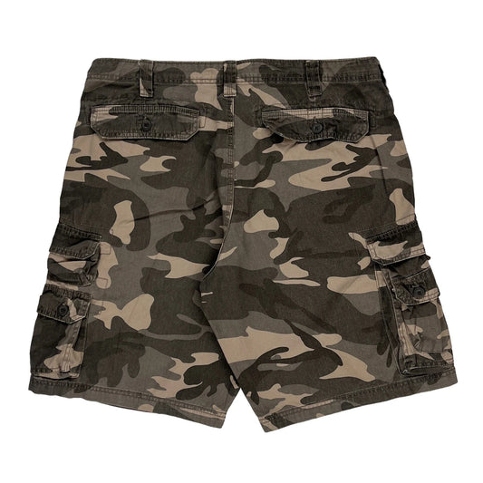 Lee Cargo Shorts - 36W 11L Camo Cotton