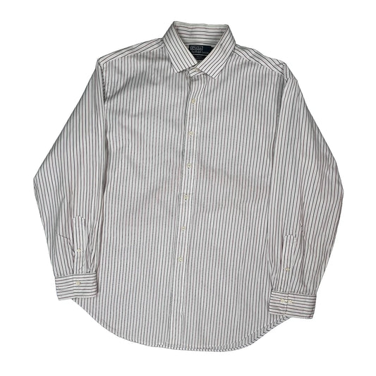 Polo By Ralph Lauren Striped Shirt - XL Black Cotton