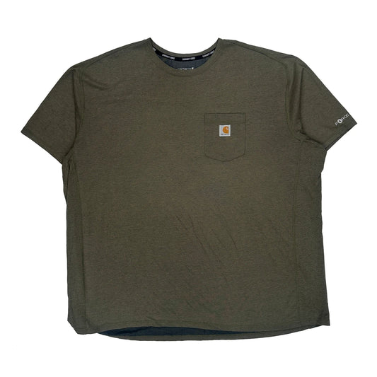 Carhartt T-Shirt - 4XL Green Cotton