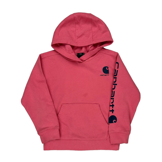 Age 6 Carhartt Hoodie - Small Pink Cotton