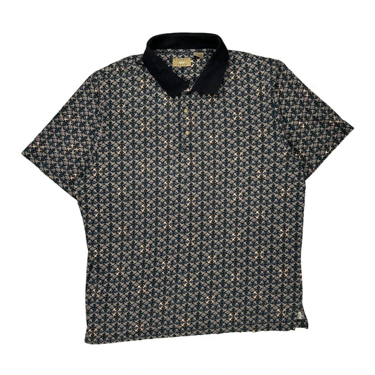 Natural Issue Polo Shirt - XL Blue Cotton