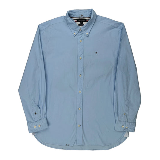 Tommy Hilfiger Shirt - XL Blue Cotton