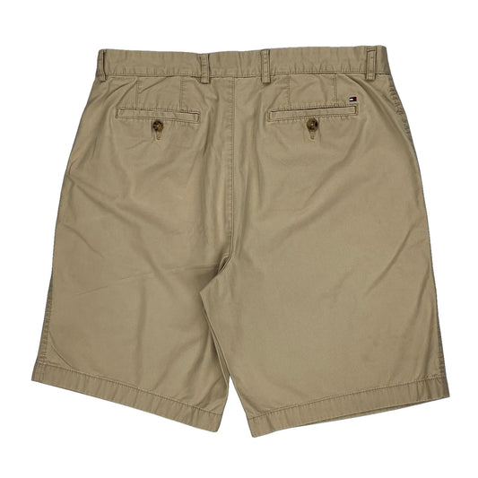 Tommy Hilfiger Chino Shorts - 36W 11L Beige Cotton