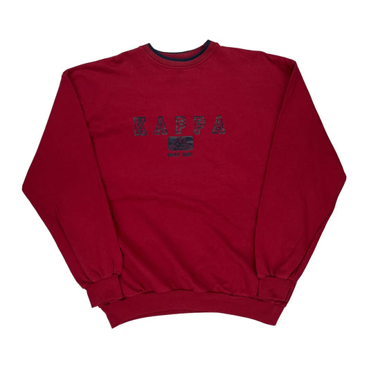 Sport Dept. Kappa Sweatshirt - 2XL Red Cotton