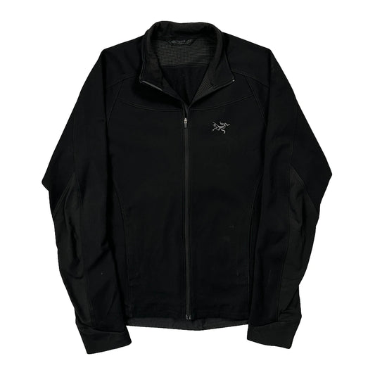 Vintage Arc''Teryx Trino Softshell Jacket - Small Black Polyester