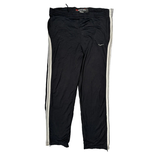 Nike Tracksuit - Large Black Polyester