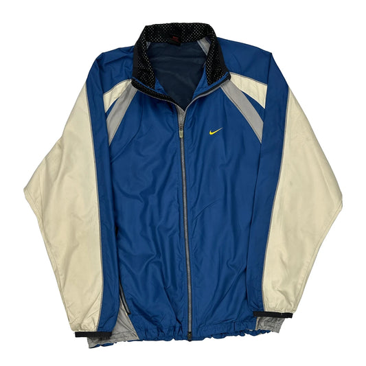Nike Windbreaker - XL Blue Polyester