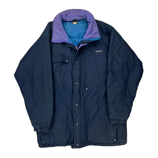 Patagonia Jacket - Medium Navy Polyester