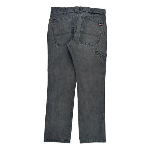 Dickies Trousers - 31W 31L Grey Cotton Blend