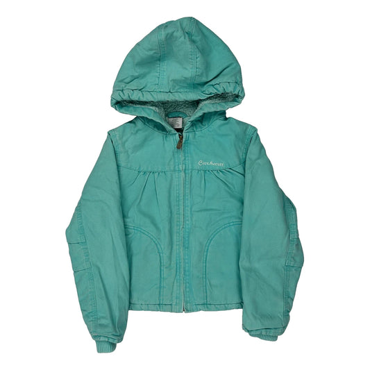 Age 8 Carhartt Jacket - Small Green Cotton