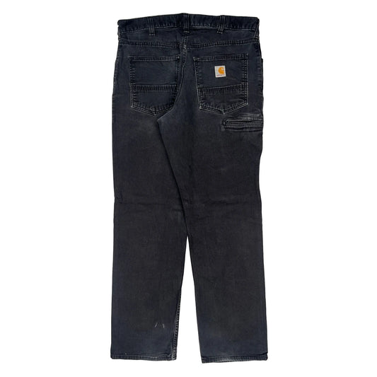 Vintage Carhartt Carpenter Jeans - 33W 32L Black Cotton