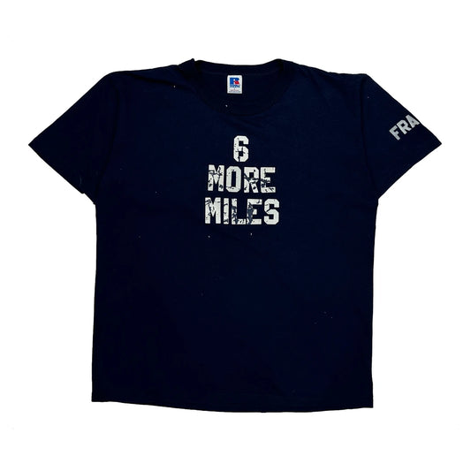 Vintage 6 More Miles Russell Athletic Single Stitch T-Shirt - Large Navy Cotton