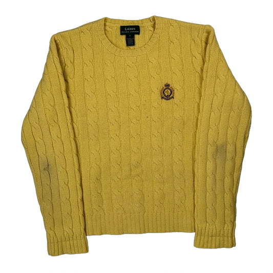 Ralph Lauren Jumper - Medium Yellow Wool
