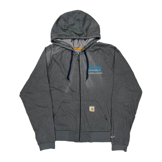 Capitol Crossing Carhartt Hoodie - Medium Grey Cotton Blend