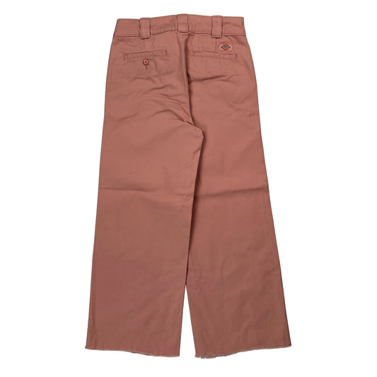 Dickies Wide Leg Chinos - 28W UK 8 Pink Cotton