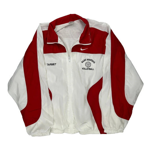 Saint Martins Volleyball Nike Track Jacket - XL White Polyester