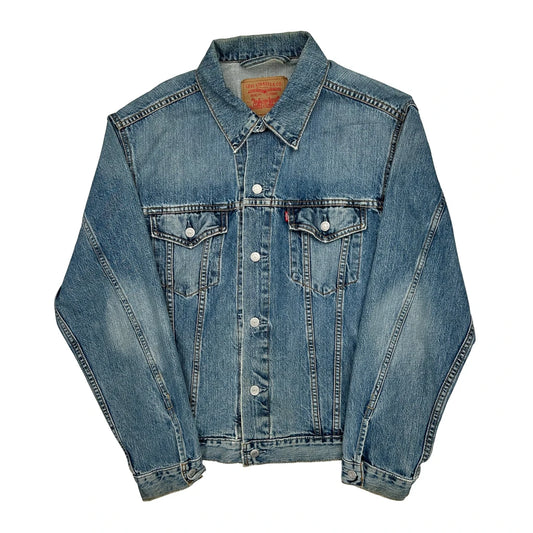 Levis Denim Jacket - Large Blue Denim