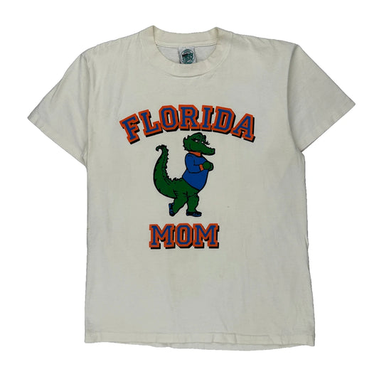 Florida Hanes Graphic T-Shirt - Large White Cotton