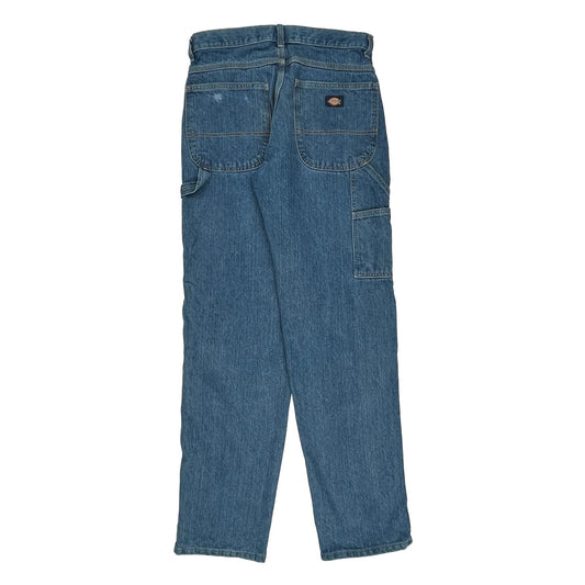 Dickies Carpenter Jeans - 30W 30L Blue Cotton