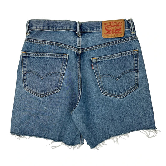 Levis Denim Shorts - 32W 8L Blue Cotton