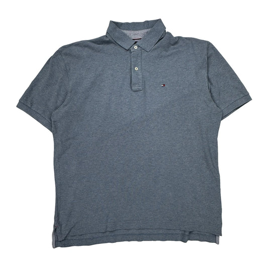 Tommy Hilfiger Polo Shirt - XL Blue Cotton