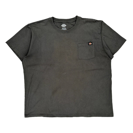 Dickies T-Shirt - 2XL Grey Cotton