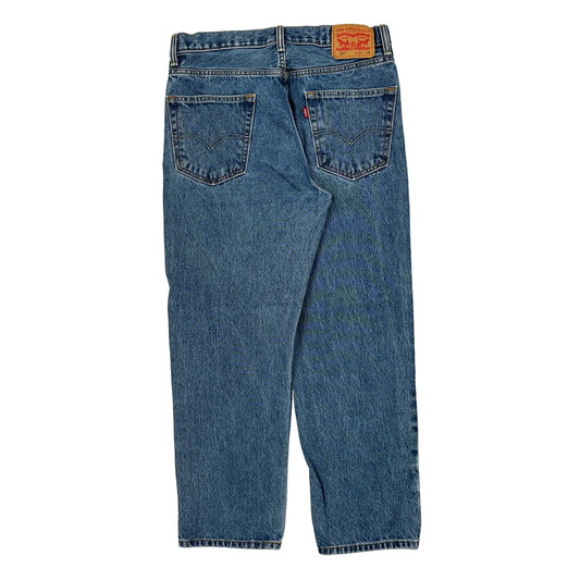 550 Levis Jeans - 32W 30L Blue Cotton