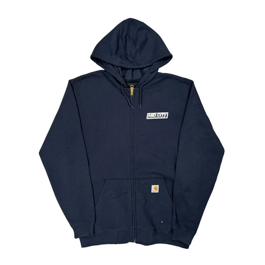 Carhartt Hoodie - Medium Navy Cotton