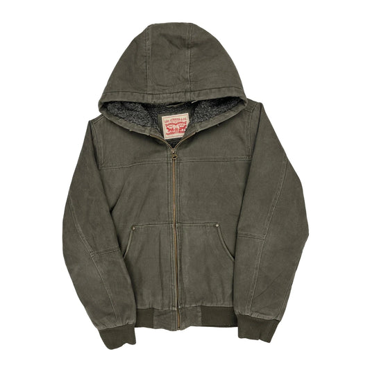 Levis Jacket - Medium Grey Cotton
