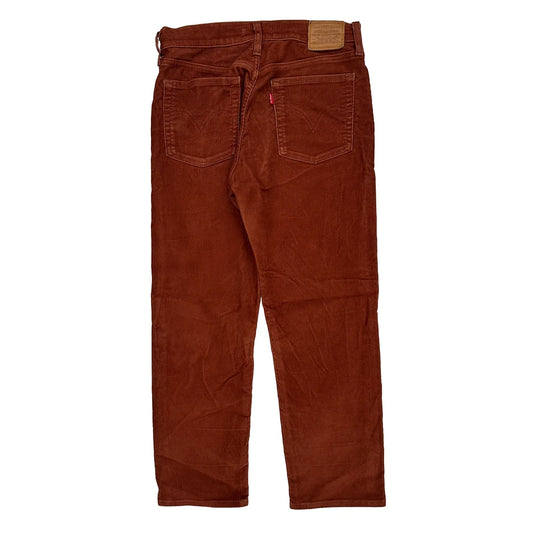 Levis Cord Trousers - 28″ Waist Brown Corduroy