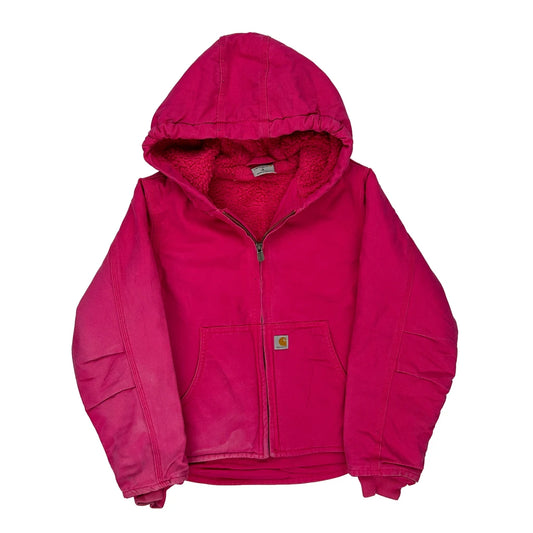 Age 7-8 Carhartt Jacket - Small Pink Cotton