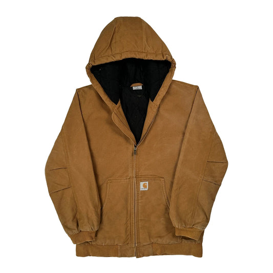 Vintage Age 15 Carhartt Jacket - XL Brown Cotton