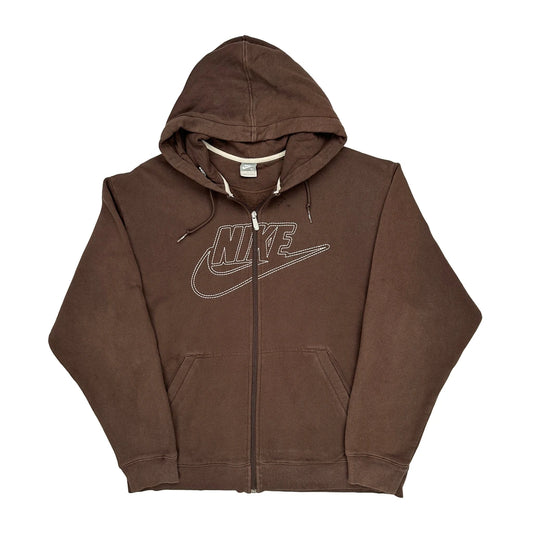 Nike Hoodie - XL Brown Cotton