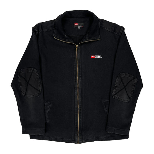 Diesel Jacket - 2XL Black Cotton