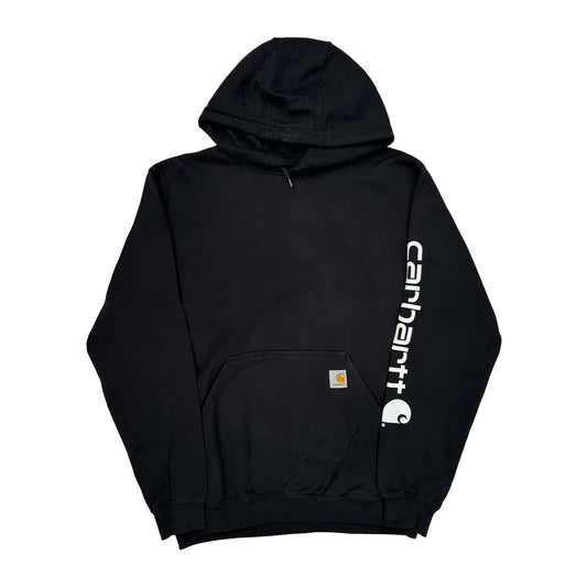 Carhartt Hoodie - Medium Black Cotton