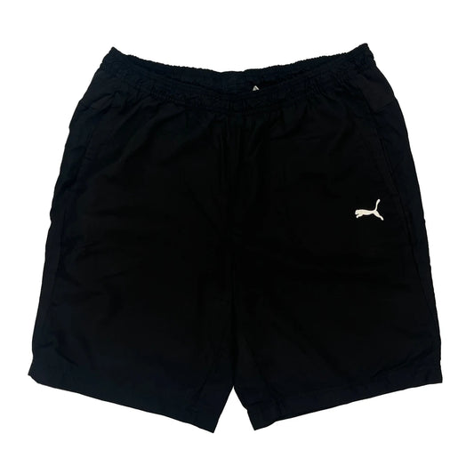 Puma Sport Shorts - Large Black Polyester