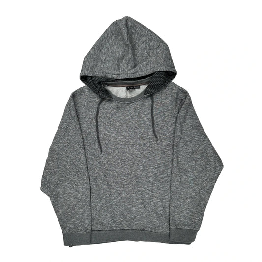 Armani Exchange Hoodie - XL Grey Cotton Blend