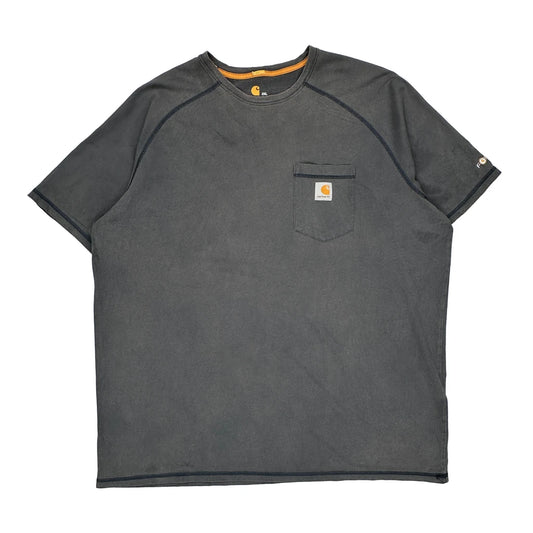 Carhartt T-Shirt - 2XL Grey Cotton