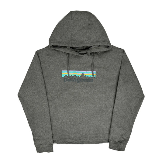 Vintage Patagonia Hoodie - XL Grey Polyester Blend