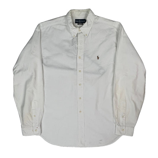 Ralph Lauren Shirt - XL White Cotton