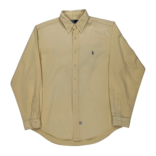 Polo By Ralph Lauren Shirt - XL Yellow Cotton