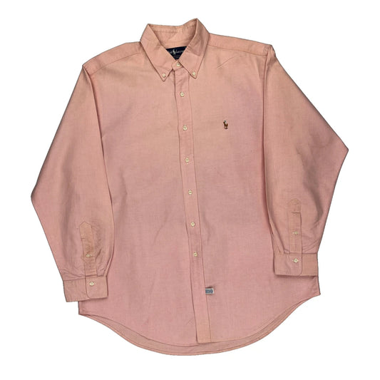Ralph Lauren Shirt - XL Pink Cotton
